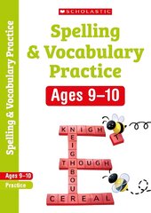 Spelling and Vocabulary Workbook (Ages 9-10), Year 5 kaina ir informacija | Knygos paaugliams ir jaunimui | pigu.lt