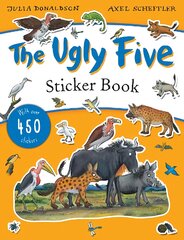 Ugly Five Sticker Book kaina ir informacija | Knygos mažiesiems | pigu.lt