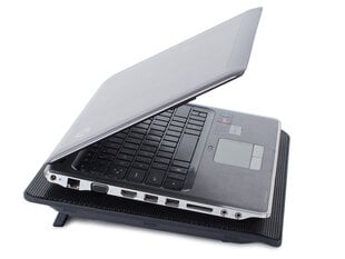Кулер для ноутбука, 5 вентилятов цена и информация | Охлаждающие подставки и другие принадлежности | pigu.lt