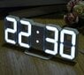 3D LED skaitmeninis laikrodis – žadintuvas цена и информация | Radijo imtuvai ir žadintuvai | pigu.lt