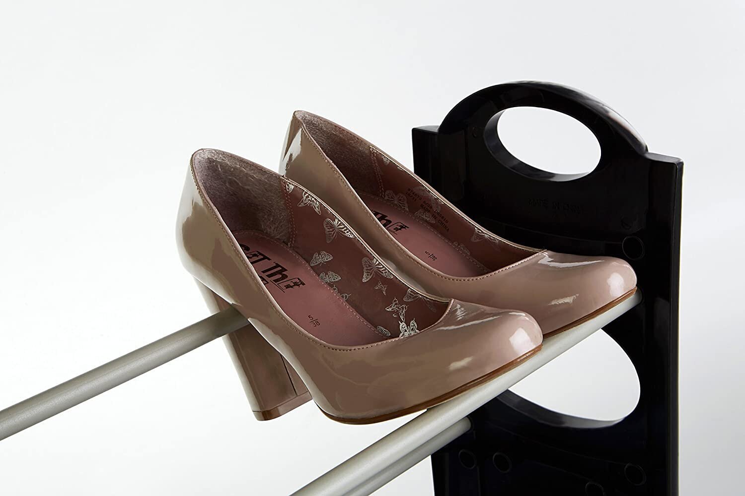 Batų lentyna 8 poroms batų – 4 lygių, lengvai surenkama kaina ir informacija | Batų spintelės, lentynos ir suolai | pigu.lt