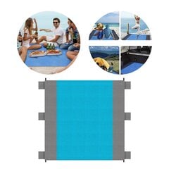 Коврик для пикников StoreXO, 242x208 см, серый/синий цена и информация | Туристические матрасы и коврики | pigu.lt