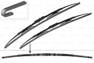 Valytuvų komplektas Bosch 600/550mm цена и информация | Дворники | pigu.lt