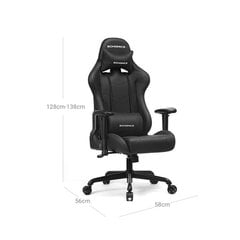 Игровое кресло SONGMICS RCG42BK цена и информация | Офисные кресла | pigu.lt
