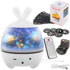 LED žvaigždžių projektorius 3in1 kaina ir informacija | Žaislai kūdikiams | pigu.lt