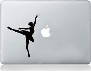 Nešiojamojo kompiuterio lipdukas Šokių balerinų siluetas MacBook Nešiojamojo kompiuterio lipdukas Vinilo lipdukas kaina ir informacija | Interjero lipdukai | pigu.lt