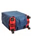 Vidutinio registruojamo bagažo lagamino užvalkalas 318/24, mėlynas kaina ir informacija | Lagaminai, kelioniniai krepšiai | pigu.lt