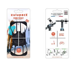 Zulupack Twist and Scoot telefono laikiklis dviračiams ir paspirtukams цена и информация | Держатели для телефонов | pigu.lt