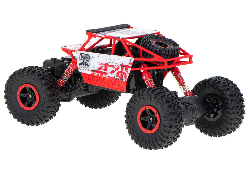 Radijo bangomis valdomas Monster Truck Rock Climber Buddy Toys, 1:18 цена и информация | Žaislai berniukams | pigu.lt