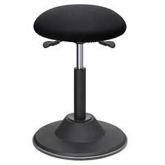 Reguliuojamo aukščio biuro kėdė SONGMICS juoda kaina ir informacija | Biuro kėdės | pigu.lt