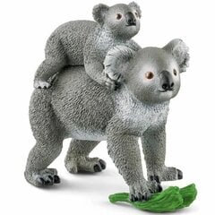 Gyvūnų figūrėlė Koala mama ir jos jauniklis Schleich kaina ir informacija | Žaislai berniukams | pigu.lt