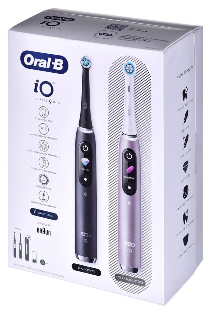 Oral-B iO Series 9 kaina ir informacija | Elektriniai dantų šepetėliai | pigu.lt