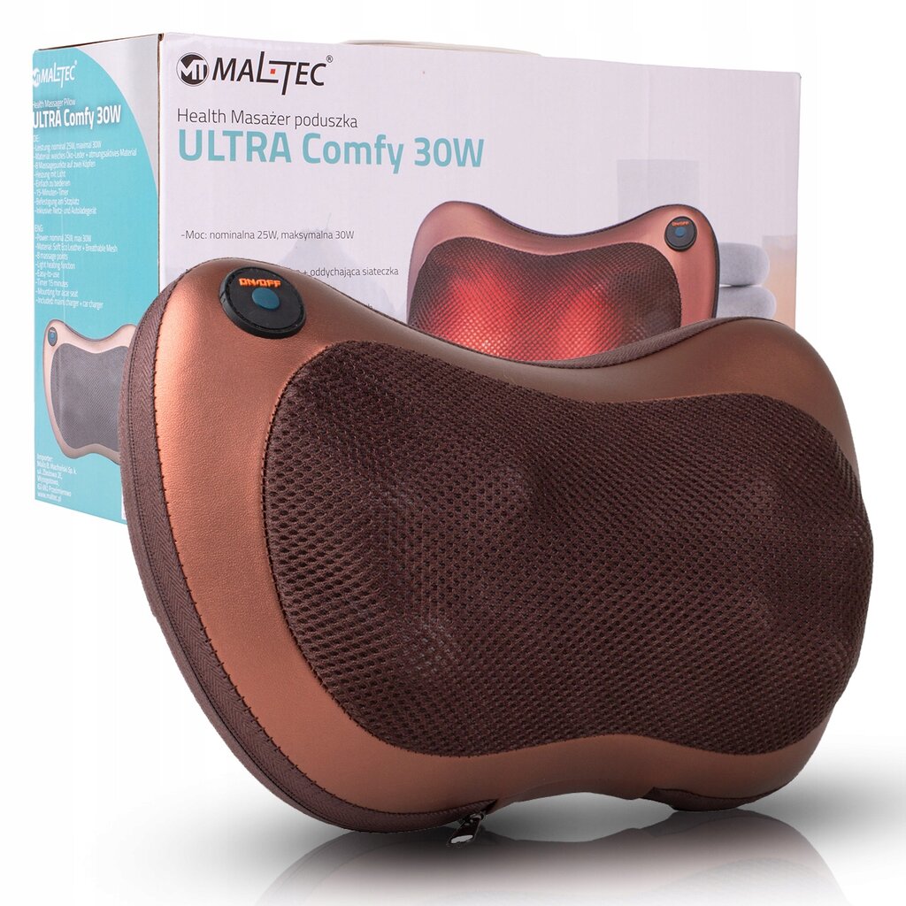 Shiatsu Massager ULTRAComfy30W цена и информация | Masažuokliai | pigu.lt