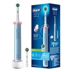 ORAL B Электрическая зубная щетка PRO 3 3000 Sensitive e Clean White цена и информация | Электрические зубные щетки | pigu.lt