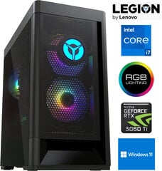 Стационарный компьютер Lenovo Legion T5 i7-11700 8GB 1TB SSD RTX 3060 Ti Windows 11 цена и информация | Стационарные компьютеры | pigu.lt