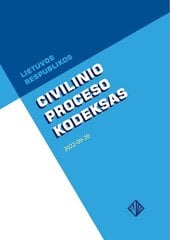 Lietuvos Respublikos civilinio proceso kodeksas цена и информация | Книги по социальным наукам | pigu.lt