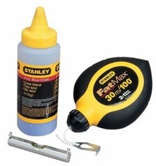 Stanley 333350-STX Fat Max Chalk Line rinkinys 0-47-681 kaina ir informacija | Mechaniniai įrankiai | pigu.lt