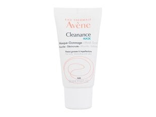 Очищающая маска для лица Avene Cleanance Mask-Scrub, 50 мл цена и информация | Маски для лица, патчи для глаз | pigu.lt