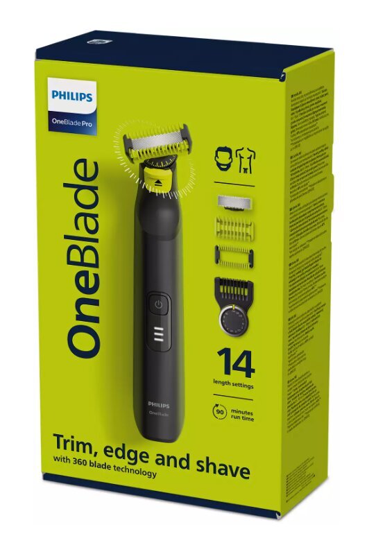 Philips OneBlade Pro QP6541/15 цена и информация | Barzdaskutės | pigu.lt