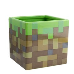 Minecraft Grass Block Pen and Plant Pot kaina ir informacija | Žaidėjų atributika | pigu.lt