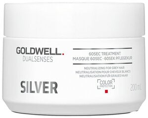 Маска для волос Goldwell Dualsenses Silver, 200 мл цена и информация | Средства для укрепления волос | pigu.lt