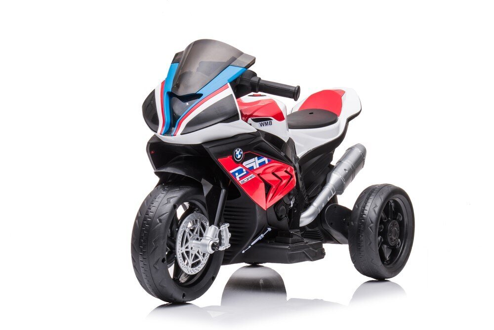 Vienvientis vaikiškas motociklas BMW HP4, raudonas kaina ir informacija | Elektromobiliai vaikams | pigu.lt