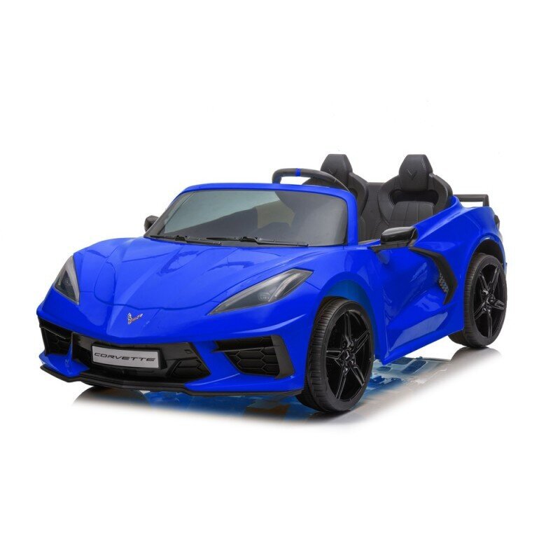 Akumuliatorinis vaikiškas automobilis Corvette Stingray TR2203, mėlynas kaina ir informacija | Elektromobiliai vaikams | pigu.lt