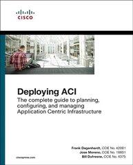 Deploying ACI: The complete guide to planning, configuring, and managing Application Centric Infrastructure kaina ir informacija | Ekonomikos knygos | pigu.lt