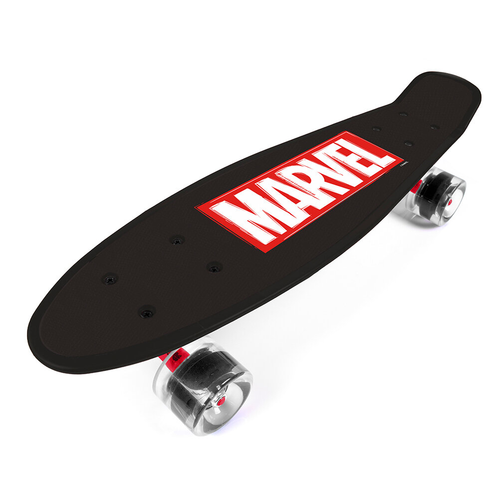 Pennyboard riedlentė Marvel, juoda raudona kaina ir informacija | Riedlentės | pigu.lt