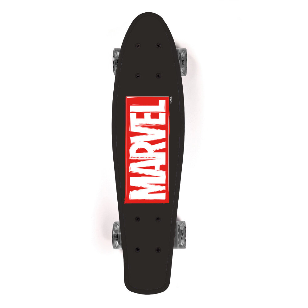 Pennyboard riedlentė Marvel, juoda raudona kaina ir informacija | Riedlentės | pigu.lt