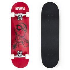 Didelė medinė riedlentė Spiderman, raudonas kaina ir informacija | Riedlentės | pigu.lt