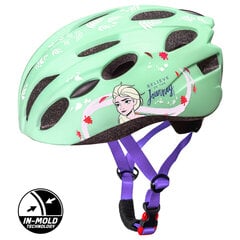 Велошлем Frozen 2, зеленый цена и информация | Шлемы | pigu.lt