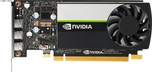 Asus NVIDIA T400 4 ГБ GDDR6 (90SKC000-M6XAN0) цена и информация | Видеокарты (GPU) | pigu.lt