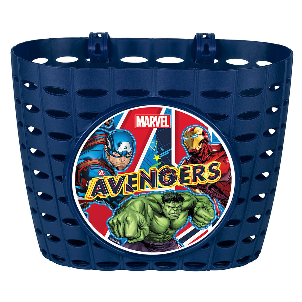 Krepšelis dviračiui Avengers, mėlynas kaina ir informacija | Krepšiai, telefonų laikikliai | pigu.lt