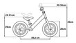 Balansinis dviratis Minnie kaina ir informacija | Balansiniai dviratukai | pigu.lt