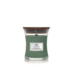 WoodWick kvapioji žvakė Mint Leaves & Oak, 1 vnt. kaina ir informacija | Žvakės, Žvakidės | pigu.lt