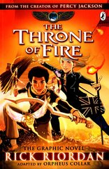 The Kane Chronicles Book 2 Throne of Fire kaina ir informacija | Komiksai | pigu.lt