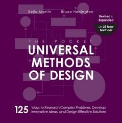 Pocket Universal Methods of Design, Revised and Expanded: 125 Ways to Research Complex Problems, Develop Innovative Ideas, and Design Effective Solutions цена и информация | Книги об искусстве | pigu.lt