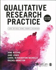 Qualitative Research Practice: A Guide for Social Science Students and Researchers 2nd Revised edition kaina ir informacija | Socialinių mokslų knygos | pigu.lt