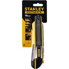 Peilis su laužomais ašmenimis Stanley Fatmax, 18 mm 0-10-481 kaina ir informacija | Mechaniniai įrankiai | pigu.lt