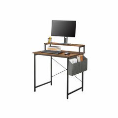 Rašomasis stalas su monitoriaus stovu namų biurui kaina ir informacija | Kompiuteriniai, rašomieji stalai | pigu.lt