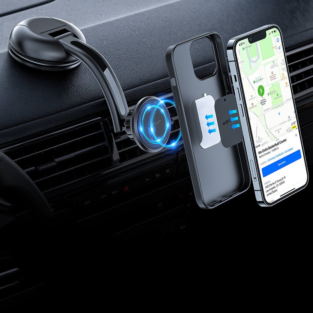 Держатель для телефона Acefast Magnetic Car Phone Holder-D7 цена | pigu.lt