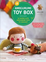 Amigurumi Toy Box: 16 Super Cute Amigurumi Toys to Crochet цена и информация | Книги о питании и здоровом образе жизни | pigu.lt