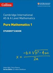 Cambridge International AS & A Level Mathematics Pure Mathematics 1 Student's Book edition kaina ir informacija | Ekonomikos knygos | pigu.lt