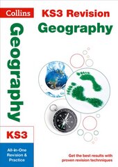 KS3 Geography All-in-One Complete Revision and Practice: Ideal for Years 7, 8 and 9 edition, KS3 Geography All-in-One Revision and Practice цена и информация | Книги для подростков и молодежи | pigu.lt