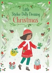 Little Sticker Dolly Dressing Christmas New edition цена и информация | Книги для малышей | pigu.lt