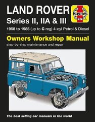 Land Rover Series II, IIa & III Petrol & Diesel Se: 58-85 цена и информация | Путеводители, путешествия | pigu.lt