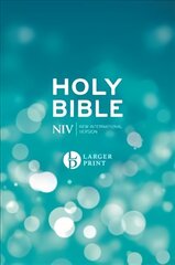 Niv Larger Print Blue Hardback Bible kaina ir informacija | Dvasinės knygos | pigu.lt