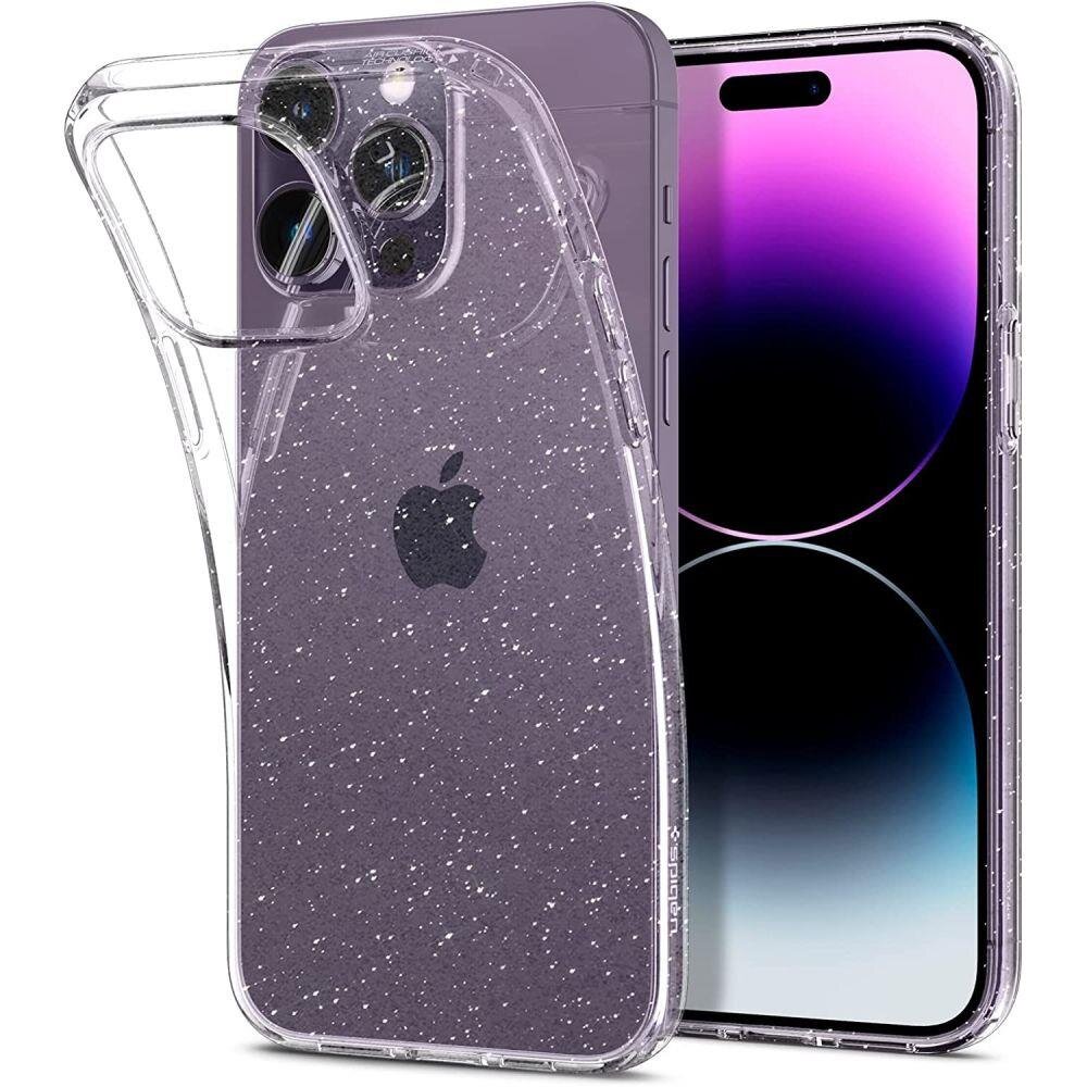 Spigen Liquid Crystal iPhone 14 Pro Max Glitter Crystal kaina ir informacija | Telefono dėklai | pigu.lt