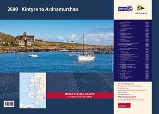 Imray 2800 Chart Pack: Kintyre to Ardnamurchan Chart Pack 2021 New edition kaina ir informacija | Enciklopedijos ir žinynai | pigu.lt